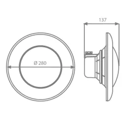 Foco LED Astralpool Luz RGB PAR56 900 Lumens