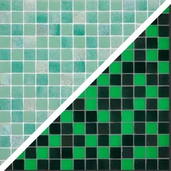Gresite para piscinas Hisbalit HT-K fotoluminiscente Starwater AQUARIUS
