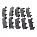 Spare parts for pool cleaners Dolphin Rubber suction strips (10 pcs.)