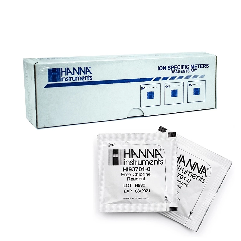 Réactifs pour dioxyde de chlore, méthode rapide (100 tests) - HANNA  Instruments