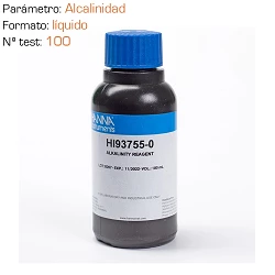 Reactivo líquido Hanna para Alcalinidad Total 100 test