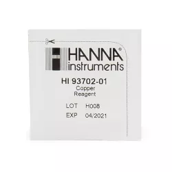 Reactivo polvo Hanna para Cobre 100 test