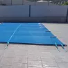Cobertor deslizante de seguridad para piscinas de 6 x 3 m