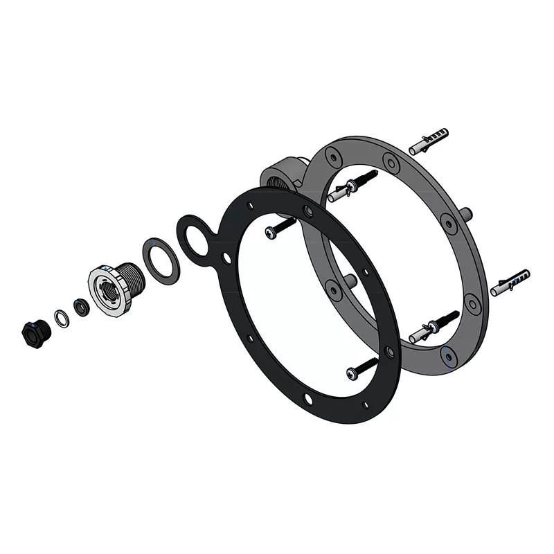 Adaptador Astralpool LumiPlus FlexiSlim piscinas hormigón+liner