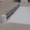 Cubierta automática flotante de lamas modelo Element de 6 x 3 m