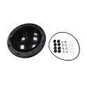 Replacement filter Astralpool Black cover set with gasket and screws