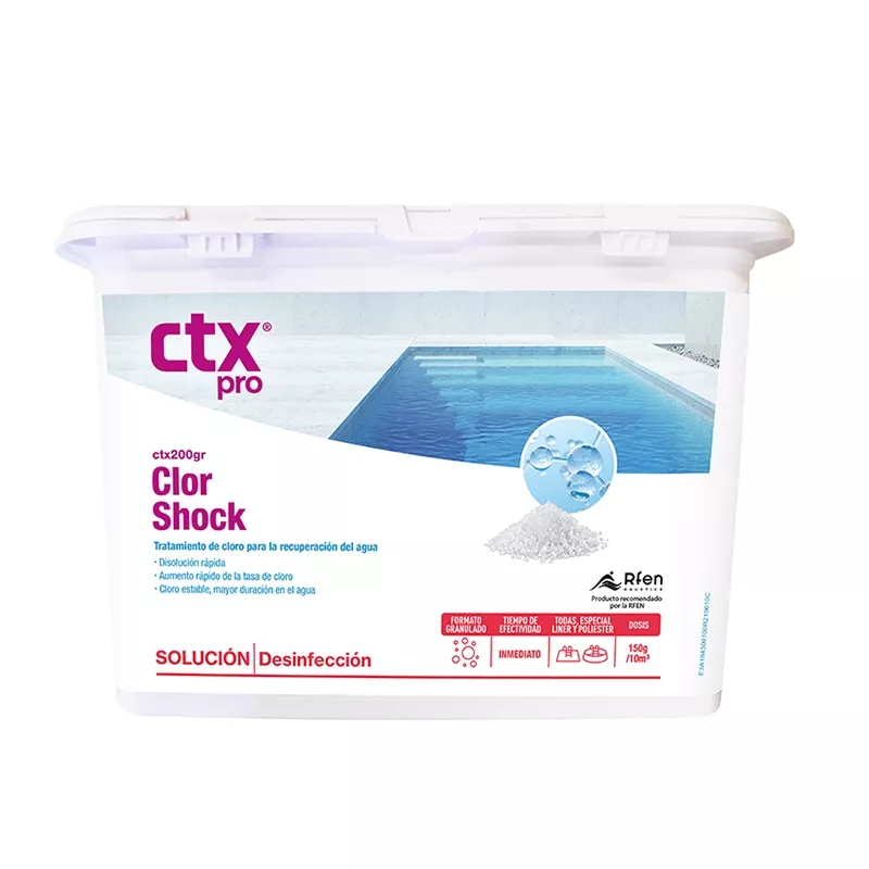 Cloro rápido granulado CTX 200/GR en 1 kg