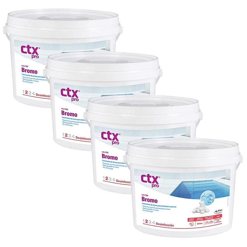 CTX 130 Bromo en 5 kg - Pack de 4 envases
