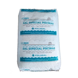 Sal para piscinas saco 25 kg (cloración salina)