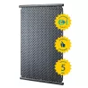 Colector solar piscinas oku 1002