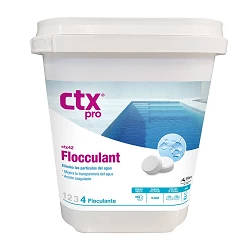 Floculante tabletas CTX 42 en 5 kg.