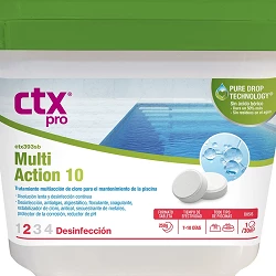 Comprimés multiactions CTX Sans Boric 4 kg - Pack 4 packs