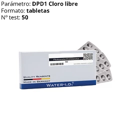 Reactivo DPD nº1 Cloro libre PrimeLAB (50 tabletas)