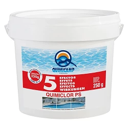 Multiacción pastillas Quimicamp Quimiclor PS 5 efectos