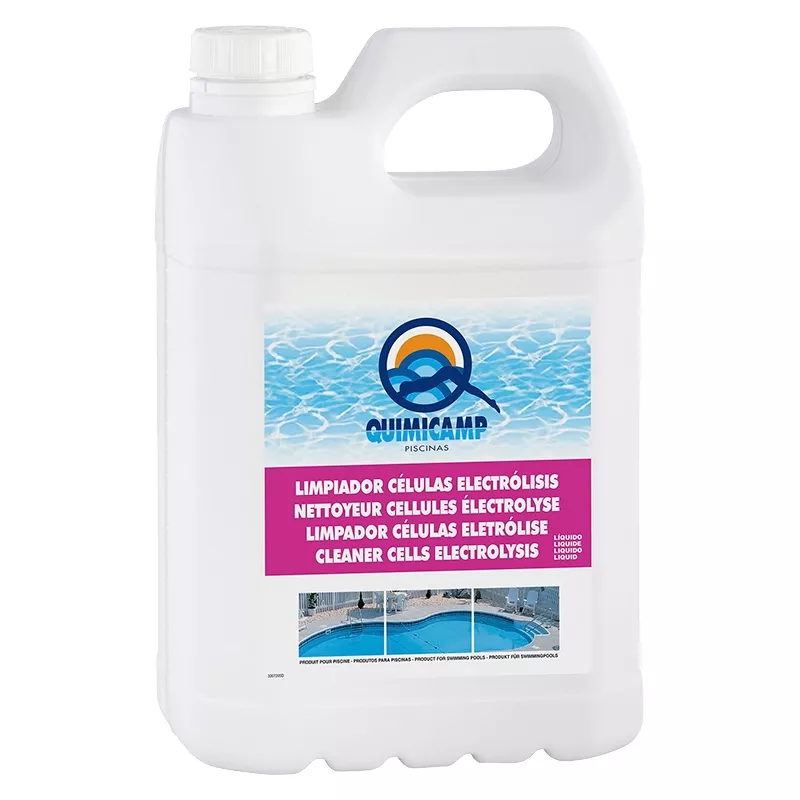 Limpiador de células de clorador salino Quimicamp (5 litros)