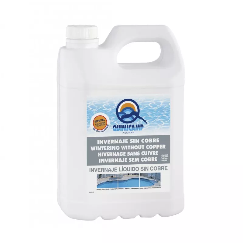 Quimicamp Invernador sin cobre para piscinas en 5 lts