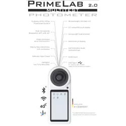 Fotómetro PrimeLAB 2.0 10 en 1