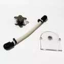 Bomba doseadora de reserva Avady Kit para suporte de tubo redondo, tubo peristáltico e tampa frontal