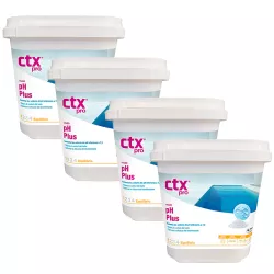 Incrementador de pH CTX 20 en 5 kg - Pack de 4 envases
