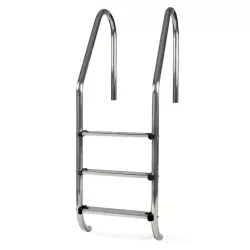 Aquarama Zwembadtrap Standaard 3 treden AISI-304