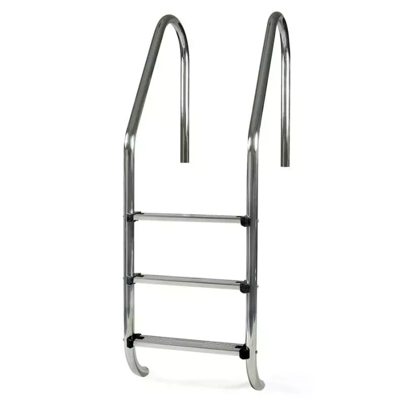Aquarama Escada para piscina Standard 4 degraus AISI-304