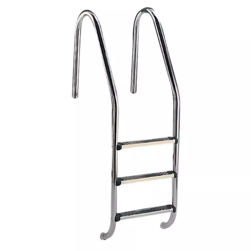 Escalera piscina Aquarama Standard 4 peldaños AISI-316 Electropulida (especial cloración salina)