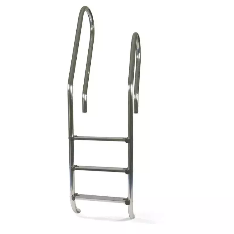 Scala per piscina asimmetrica mista a 4 gradini