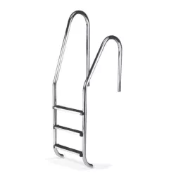 Asymmetrical pool ladder Standard 3 steps