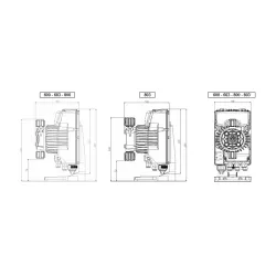 Bomba dosificadora Tekna Evo TCK 603 (kit PVDF)