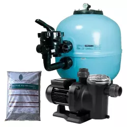 Pack filtración Astralpool Ice 600 + Sena 1 CV + Vidrio