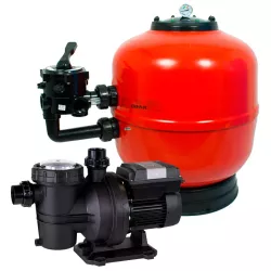 Pack de filtration Star Plus 600 + pompe à vitesse variable Noxplus 1 HP