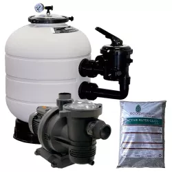 Pack filtración Millenium 560 + Aquasphere SSP 100M + Vidrio