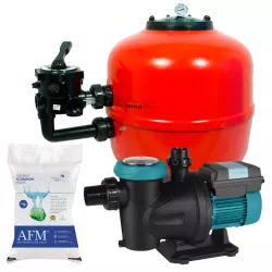 Star Plus 600 Filterpaket + Silen Plus 1M Pumpe mit variabler Geschwindigkeit + AFM