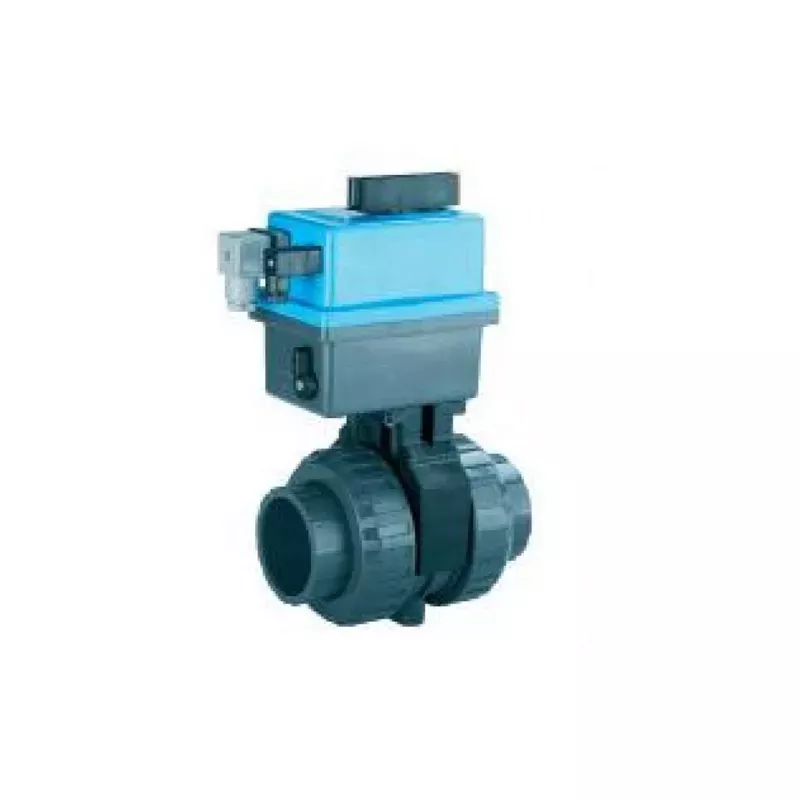 Cepex Vanne à bille motorisée 220v + Bloc 3/4" 05367PVC18455