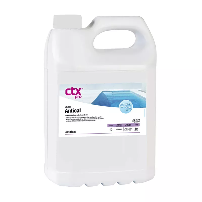 Anticalcareo CTX 600 en 5 lts