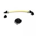 Recambio bomba dosificadora Etatron Kit tubo peristáltico santopreno + porta-rodete