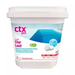 Chlore lent en pastilles CTX 370 en 5 kg