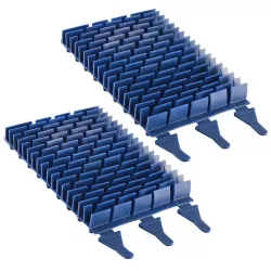 R0635900 Recambio limpiafondos Zodiac Esponja de goma a láminas azul Tipo 1 PMS295 (2 unidades)