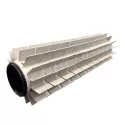 Ricambio pulitore per piscina Dolphin Spazzola in PVC grigio 6130000