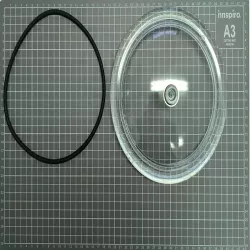 Filtro de substituição Astralpool Tampa transparente + anel e junta