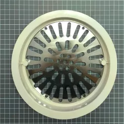 Grille de drainage en acier inoxydable d. 200 mm.