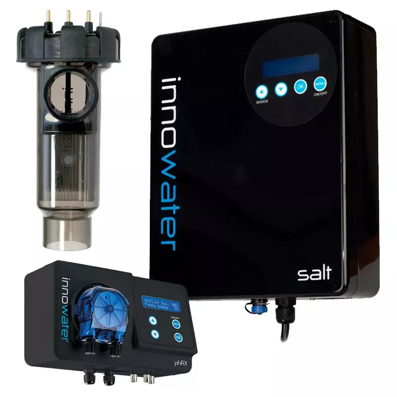 Zoutchlorinator Innowater SALT 30 met pH/Redox-regelaar