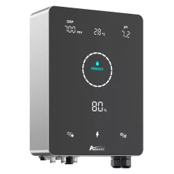 Clorador de água salgada Aquark Mr. Pure Genius 14 g/h WiFi de baixa salinidade