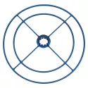 Recambio limpiafondos Zodiac Aro deflector grande