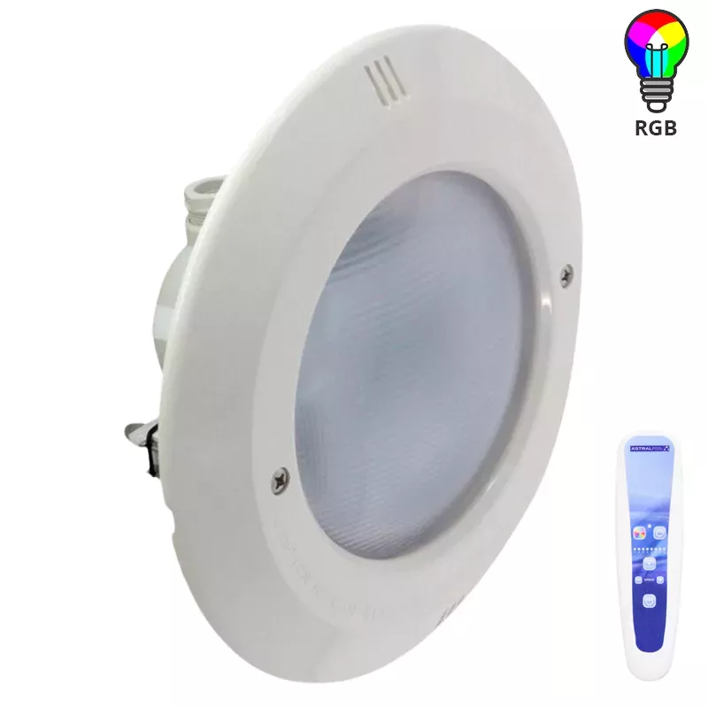Projetor LED PAR56 Astralpool Lumiplus Essential RGB 1100 lúmens com controlo Wireless