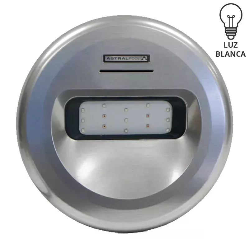Faretto LED Astralpool LumiPlus Design Luce bianca Effetto Inox