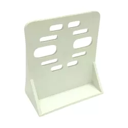 Supporto a parete Contenitore in 3 parti, plastica