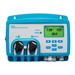 Controlo automático de pH, ORP e temperatura Hanna BL121-10