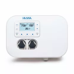 Hanna Automatische pH-, ORP- und Temperaturregelung BL131-20 mit Durchflusskammerplatte