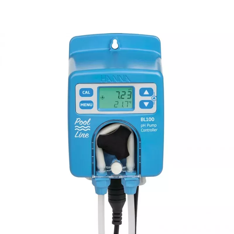 Bomba peristáltica Hanna BL100-10 con control de pH y Temperatura (montaje en línea)